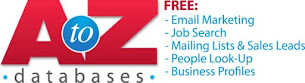 Clickable logo for A to Z Database.